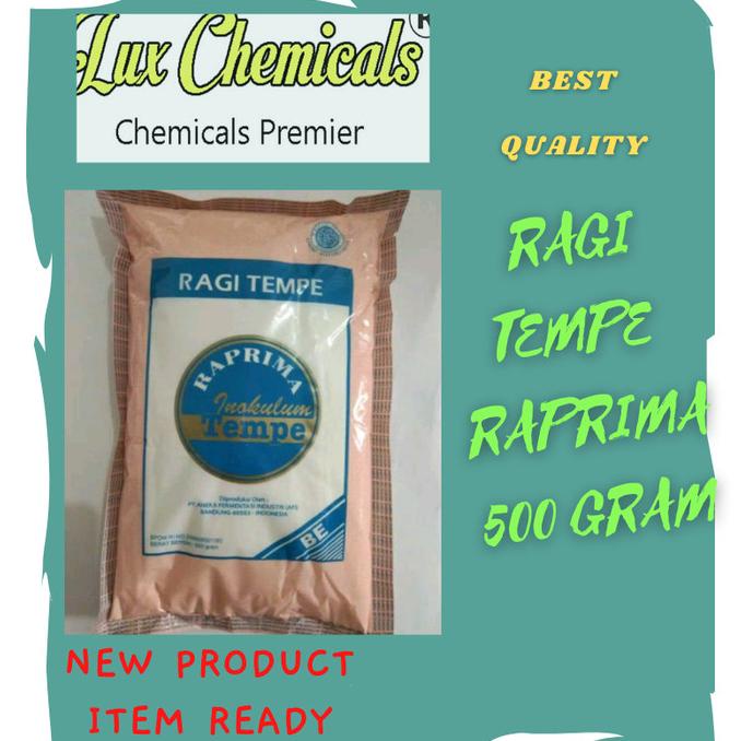 

Ragi Tempe Raprima Kualitas No 1 Pack 500 Gram TERLARIS TERPERCAYA ORIGINAL