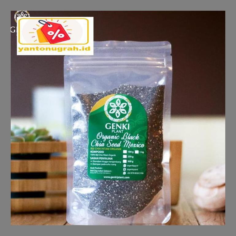 

S50Mkkar Organic Black Chia Seed Mexico 250G Dr05Ytd