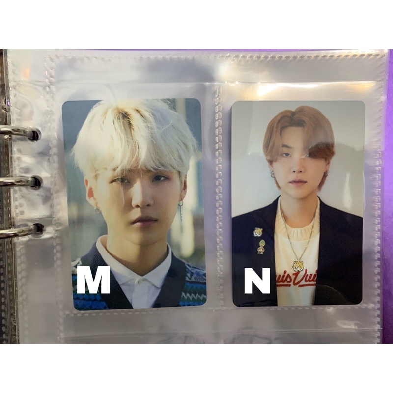 PHOTOCARD DICON OPEN SHARING SUGA MIN YOONGI OFFICIAL