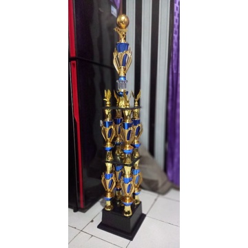 trophy piala kaki 8 free stiker juara