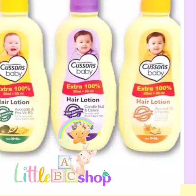 ♬ Cussons Baby hair lotion 100ml+100ml / Cussons hair lotion 100ml ❂