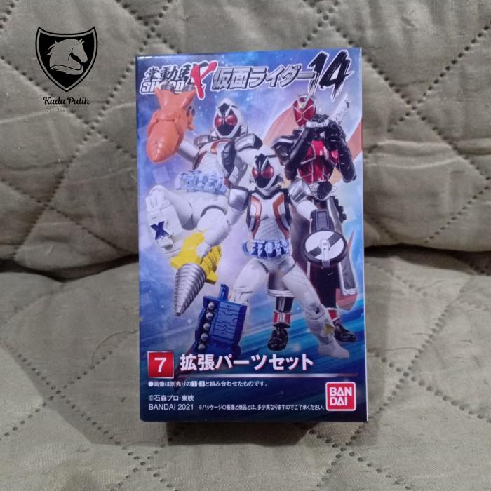 Shodo Kamen Rider Fourze Wizard Module Weapon Expansion Pack X 14 Shf