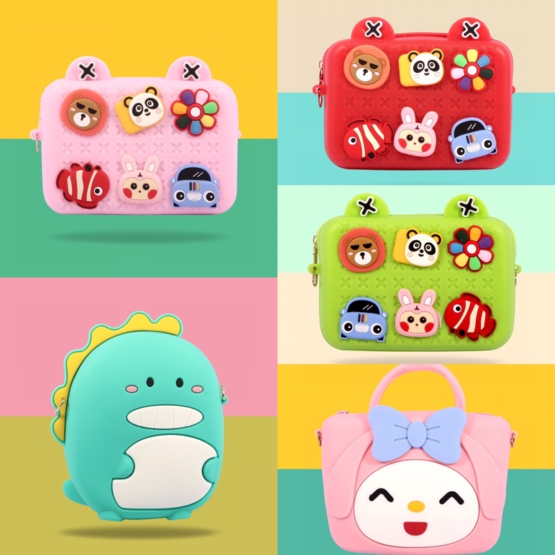 TAS JELLY KARAKTER JUMBO || TAS JELLY JUMBO || TAS JELLY LUCU || TAS JELLY SATCHEL