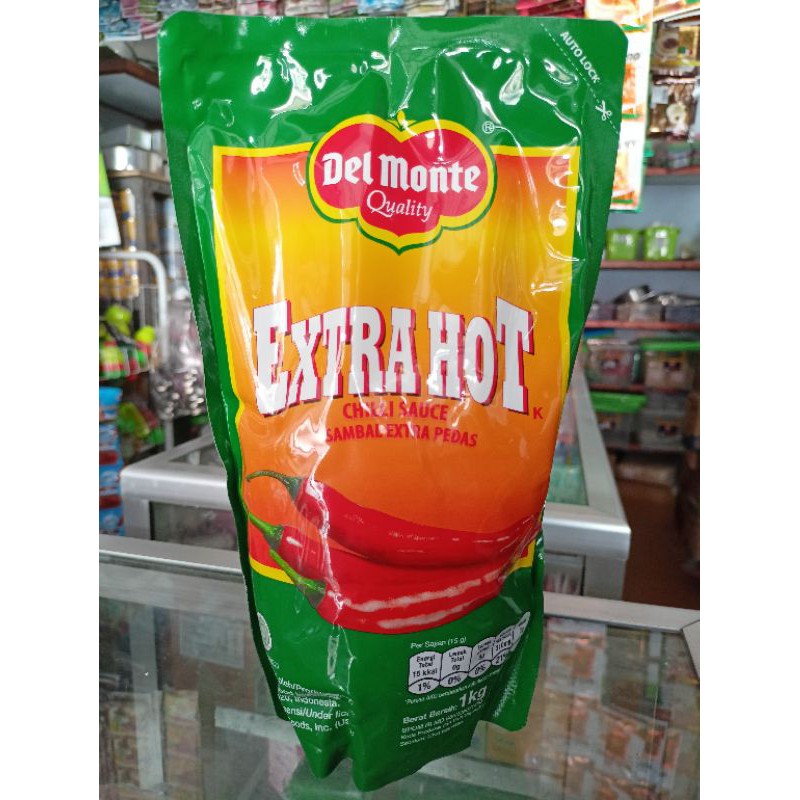 

Saos Sambal Del Monte Ekstra Hot 1 kg