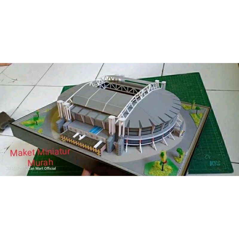 Miniatur Stadion Ajax Amsterdam Handmade Midle Size  maket stadion