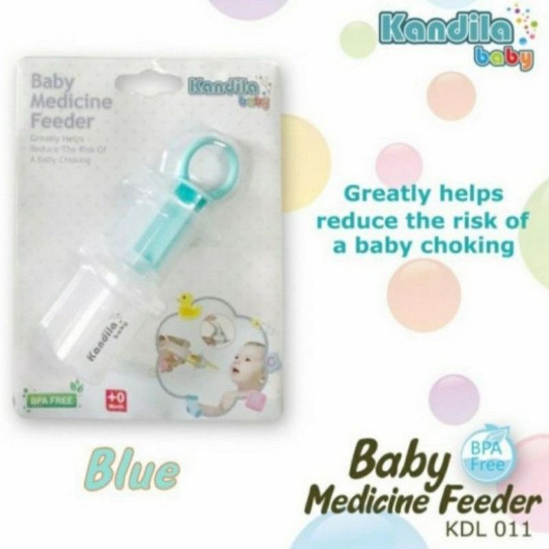 Kandila Baby Medicine Feeder KDL011 Alat Bantu Minum Obat Bayi Pipet Sedotan SUNTIK obat Bayi dengan Box Penutup