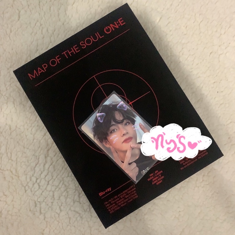 MOTS ONE BLURAY BR TAEHYUNG PC & POSTCARD VHOPE