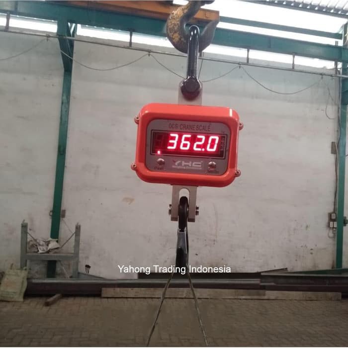 Timbangan Gantung Digital Crane Scale Timbangan Barang Berat YHG 15ton 5kg