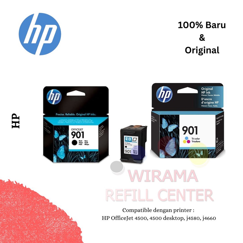 Tinta Cartridge HP 901 Original