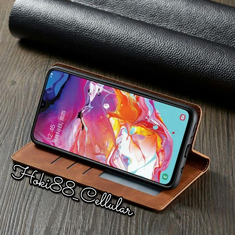 Triple X Flip Cover Leather Case Walet Realme 7 Realme 7i Realme 7 Pro Realme 8 Realme 8 Pro Flip Case Dompet Magnetik