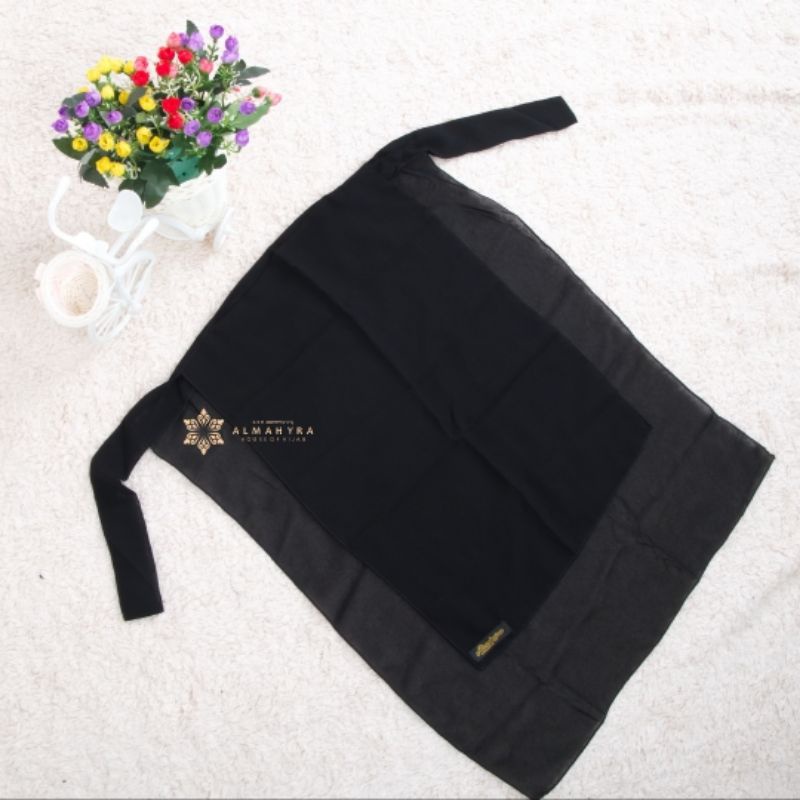 Cadar Saudi Simple / Niqob Elma / Niqob Sifon Arab / Cadar Sifon Premium