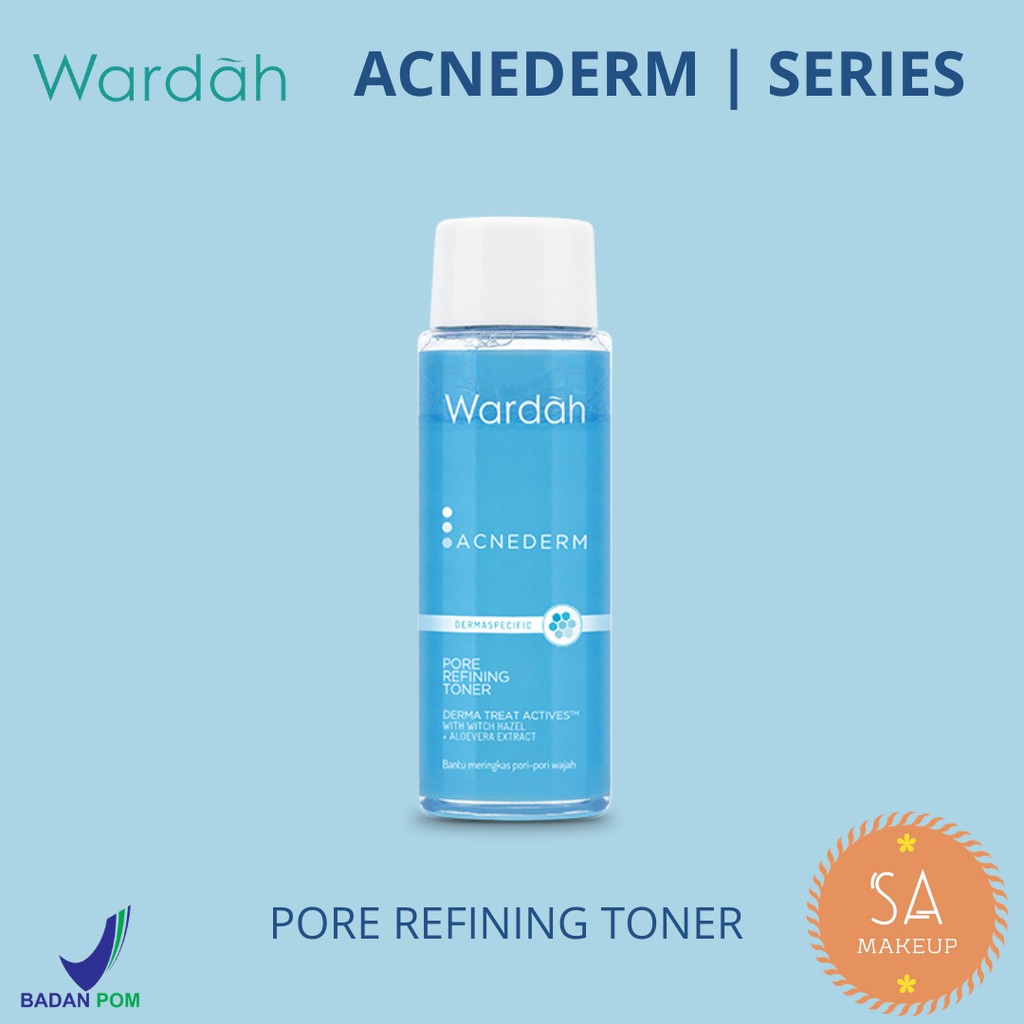 Wardah Acnederm Pore Refining Toner 100ml | Wardah Acnederm Toner