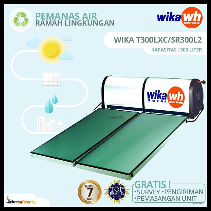 PEMANAS AIR TENAGA MATAHARI SOLAR WATER HEATER WIKA 300 LITER SR300L2