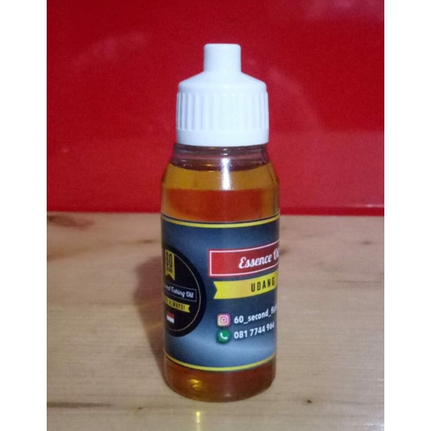 60 second fishing oil, essen udang