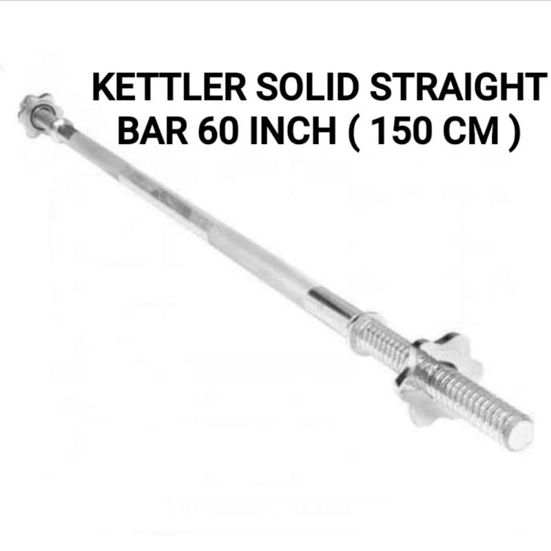 Jual Kettler Solid Straight Bar/ Stick Barbel Lurus 150 Cm Shopee