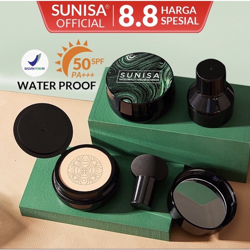 SUNISA original 100% Air Cushion bedak sunisa cushion waterproof original BB Cream CC Cushion 20g