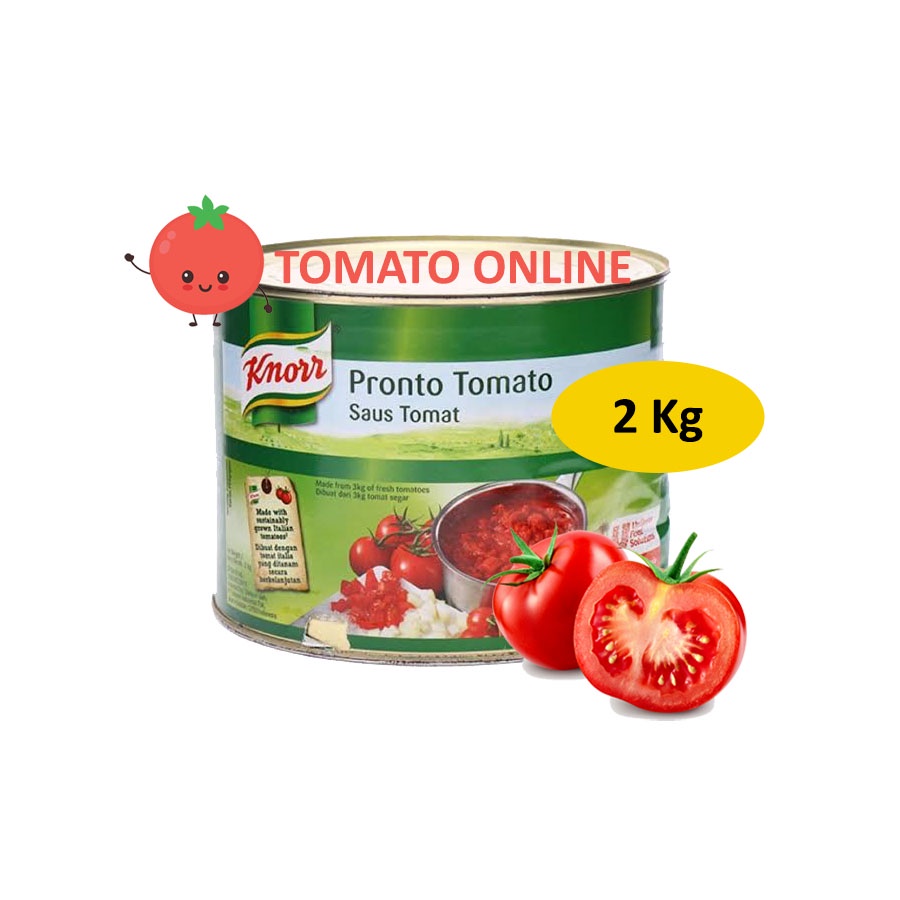 Knorr Knoor / Tomato Pronto Sauce Tomat Saus / 2 Kg kilo kilogram 2kg