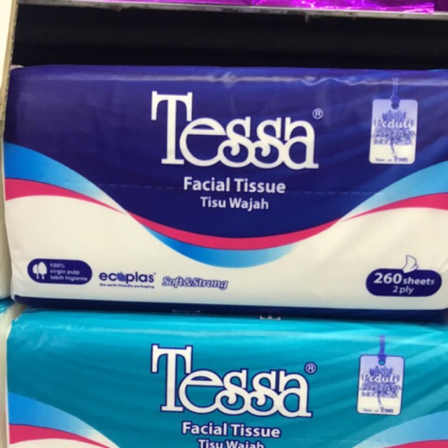 Tessa Facial Tissue 260ply