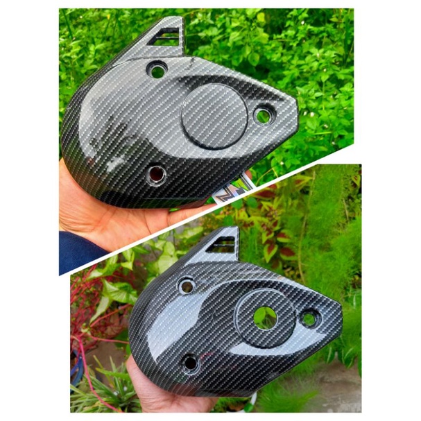 Cover CVT cover tutup CVT air duct keong CVT mesin karbon Beat deluxe 2020 2023 Scoopy 2021 2022 202