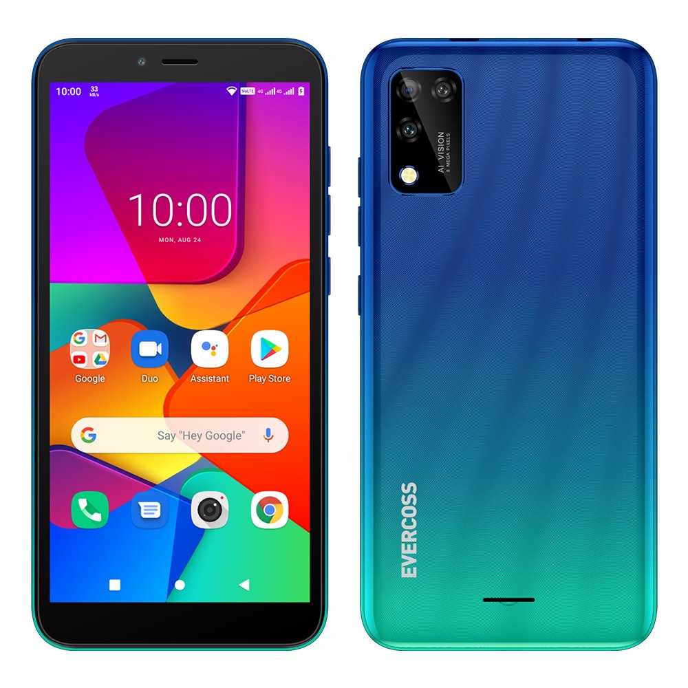 EVERCOSS M6 RAM 3GB Internal 16GB Garansi Resmi-jade green