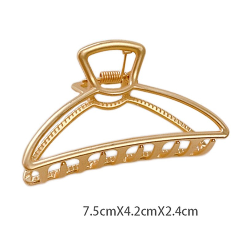 Minimalist Retro Style Ins Wind Metal Grab Clip Hairpin