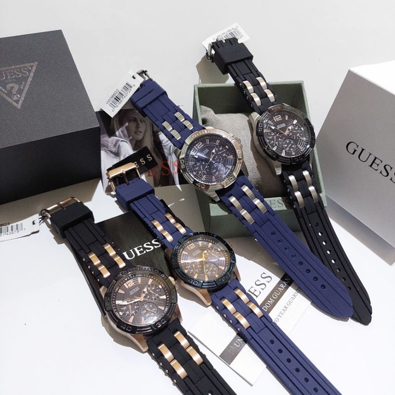 Original Bergaransi Jam tangan Guess W0366G1 W0366G2 W0366G3 W0366G4 Free Box Ori