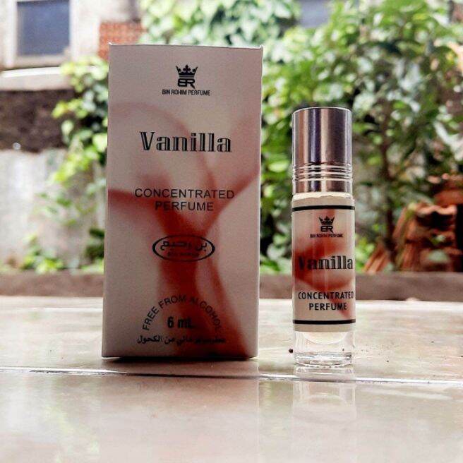 VANILLA Parfum Kemasan 6ml Roll On Non Alkohol