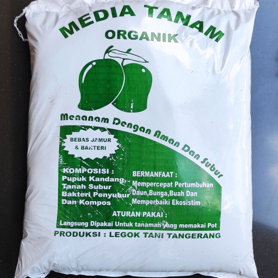 Media Tanam Organik langsung siap pakai tanah tanaman Buah Bunga Hias