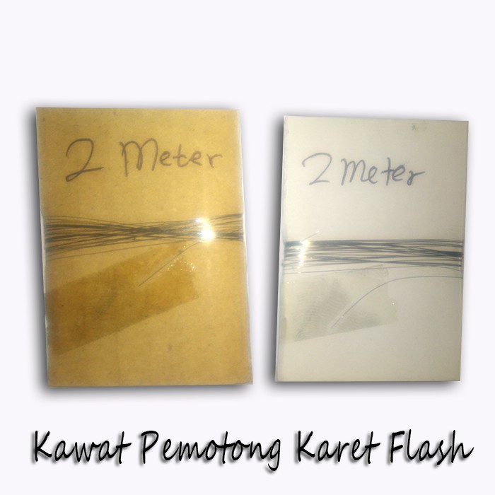 Kawat Nikelin Pemotong Karet Flash