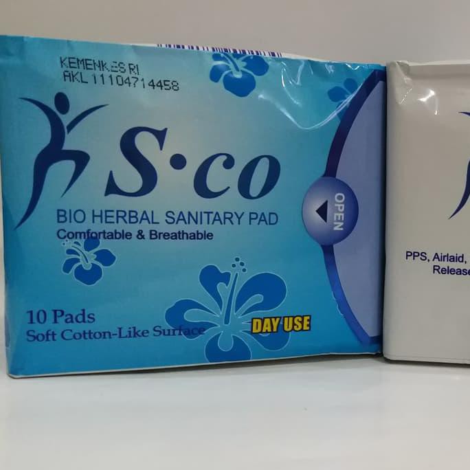 S.co Biru Pembalut Day Use SCO BIRU