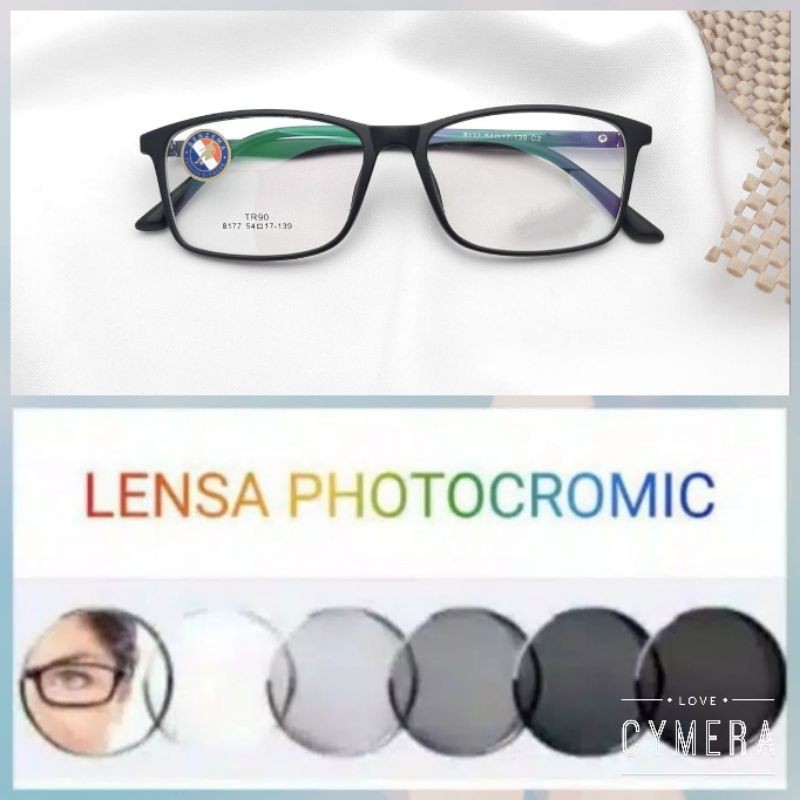 paket frame dan lensa.. frame kacamata 8177