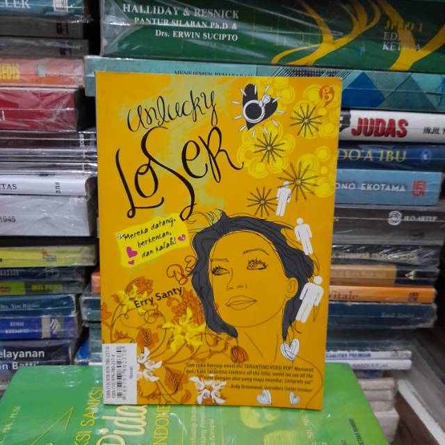 

Original Buku Novel Unlucky Loser By Shinta Indrasari & Erry Santy