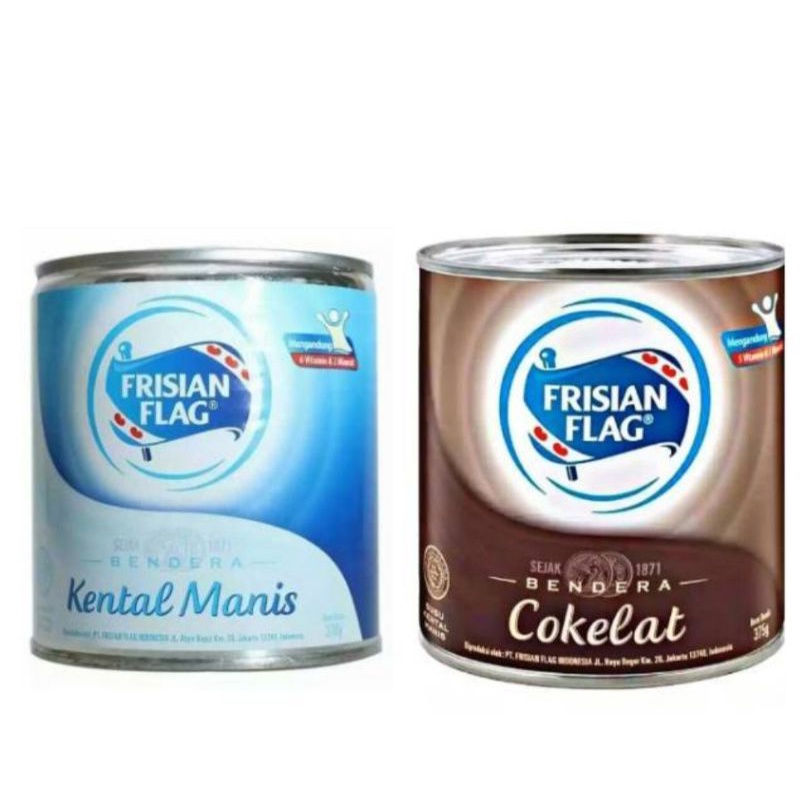 

Susu Frisian flag Kaleng 370g