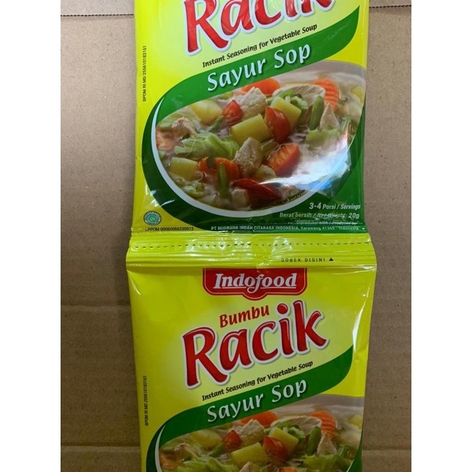 

Bumbu Racik Sayur Sop (1 renceng@10 pc)