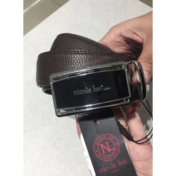 Ikat pinggang pria NICOLE LEE original kulit