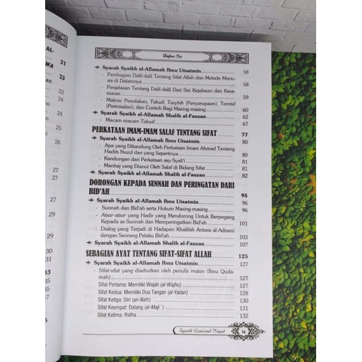 Syarah Lumatul Itiqad Original - Penjelasan Tuntas Pokok Pokok Akidah Ahlussunnah Wal Jamaah - Darul Haq Hardcover-1