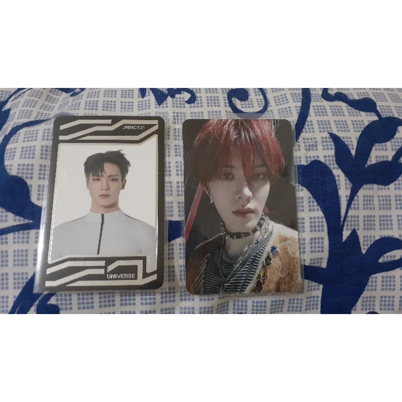 Photocard pc Universe card uc jeno, yuta jewel universe