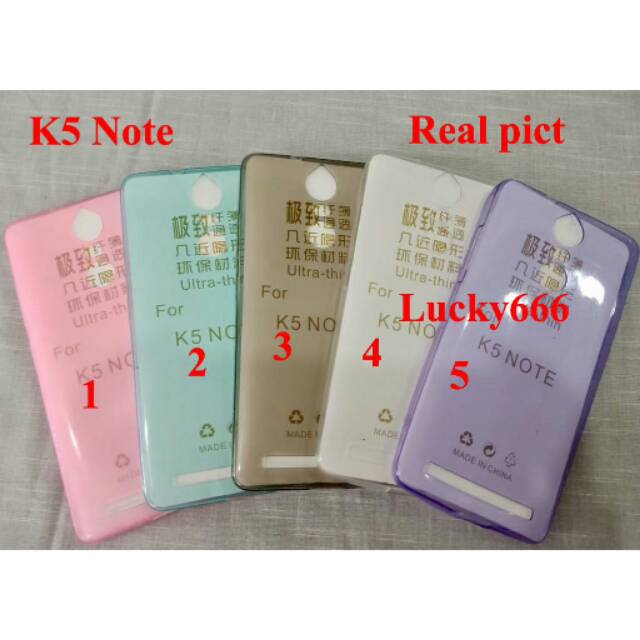Ultrathin lenovo k5 note silikon jelly case polos lenovo k5 note k5note 2018