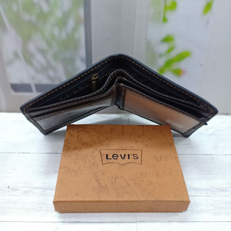 Dompet Cowok Kulit Asli L128. Dompet Kulit Sapi Asli. Dompet kulit lipat