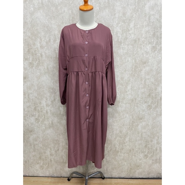 FLASH SALE DITA MIDI DRESS SHAKILA IMPORT LONG TUNIK MUSLIM