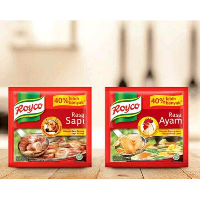 

ROYCO Penyedap Masakan Rasa Ayam dan Rasa Sapi