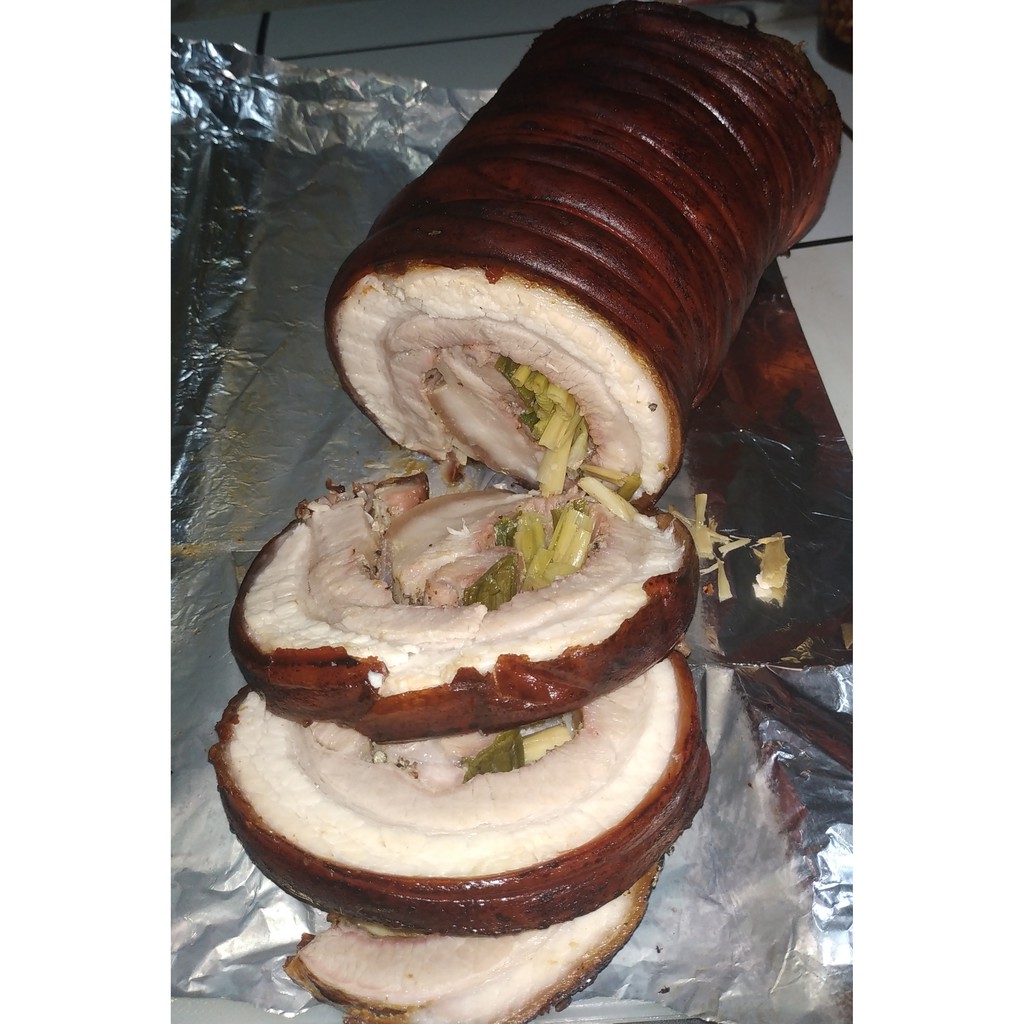 

Masakan Babi Gaya Filipina / Pork Belly Roll
