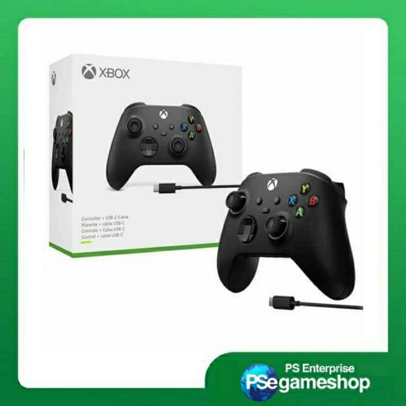 Xbox Wireless Controller + Cable for Windows