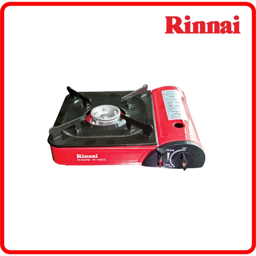 RINNAI Kompor Gas portable RI 150 CC / Kompor Camping - Garansi Resmi 1 Tahun