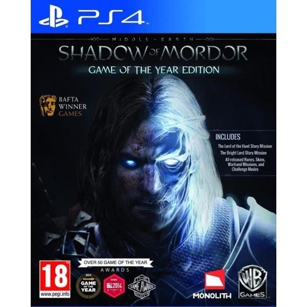 PS4 Middle Earth Shadow of Mordor