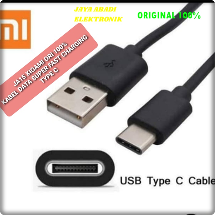 J15 ORIGINAL XIAOMI KABEL DATA USB TYPE C KABEL CASAN FAST CHARGING travel adapter adaptive flash charger hp quallcom quick handphone androit petir multi universal BISA SEGALA MEREK HANDPHONE YANG PAKAI USB SOCKET TYPE C KABEL TEBAL DAN TIDAK MUDAH PUTUS