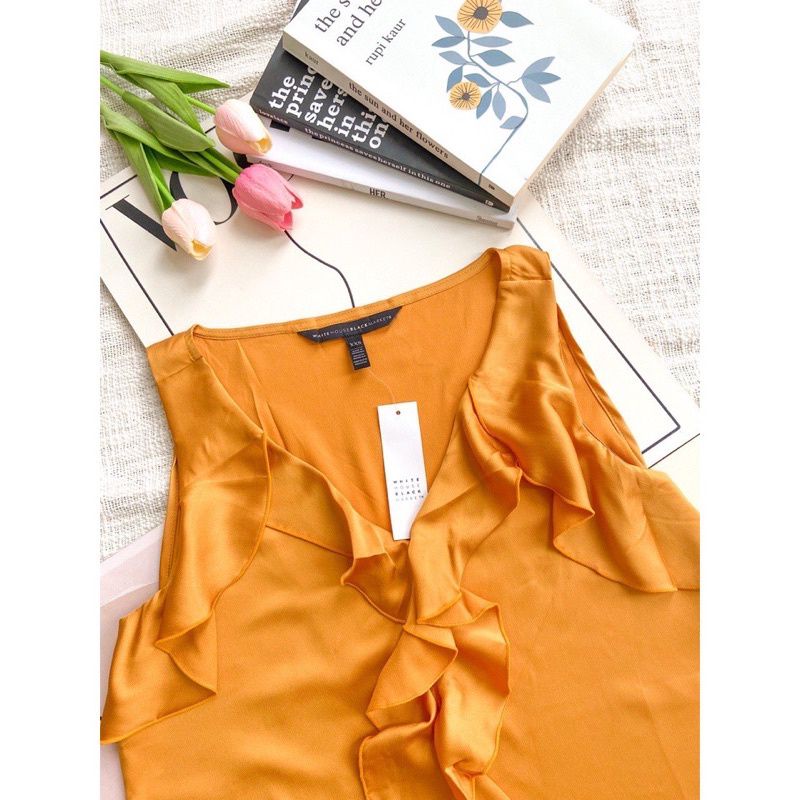 Blouse Ruffle WHBM super cantiiik Ori