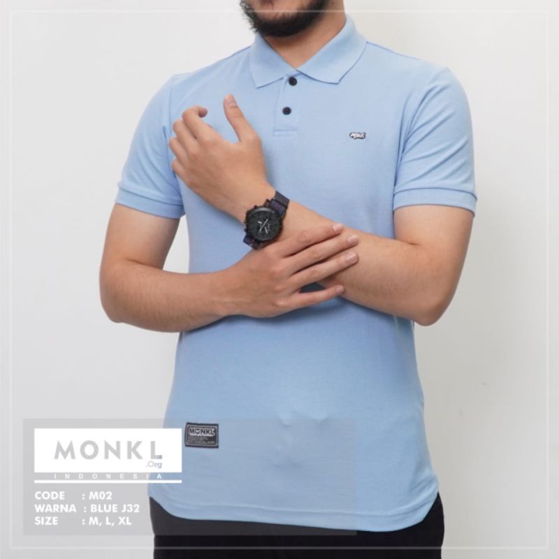 KAOS KERAH PENDEK / KAOS POLO PENDEK ORI MONKL