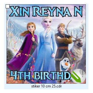 

Label Stiker Bulat Toples Kue Makanan Sticker Toko ukuran 8 cm