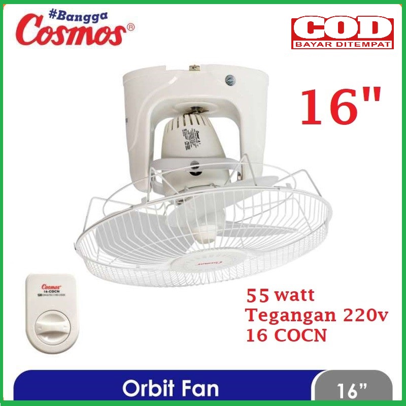 Kipas Angin Orbit COSMOS 16COCN Kipas Angin Plafon 16 Inch Bergaransi resmi